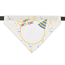bandana per cani personalizzata happy birthday