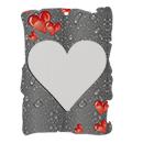 San valentino, love, cuori, amore, innamorati, gocce