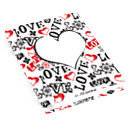 San valentino, love, cuori, parole