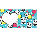 San valentino, love, cuori, panda