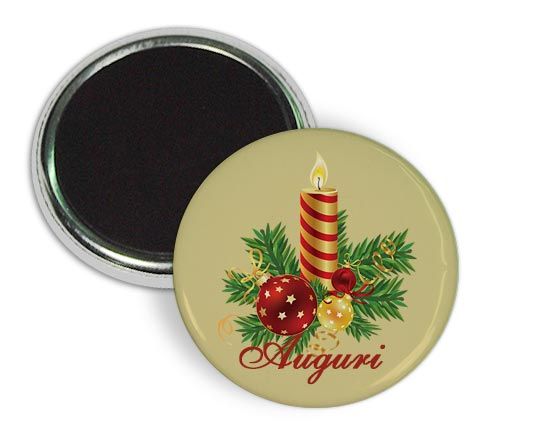 Magnete da frigo Candele natalizie