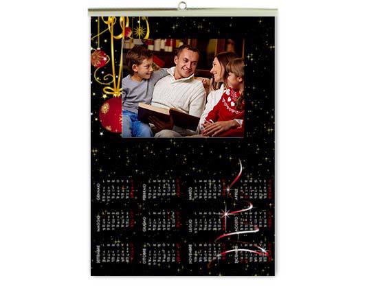 Calendario A3 pagina singola Christmas tree