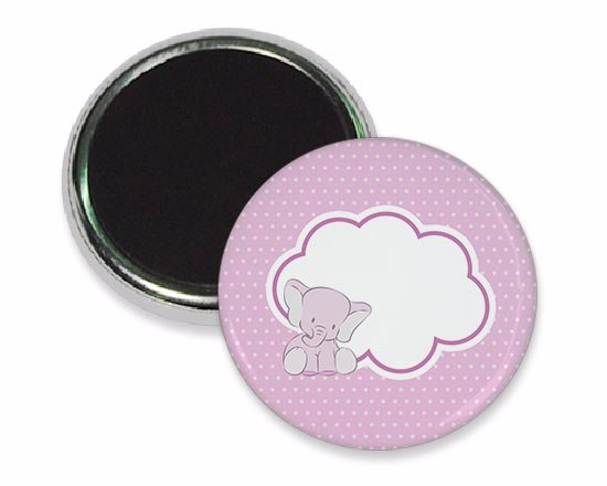 Magnete da frigo Pink elephant