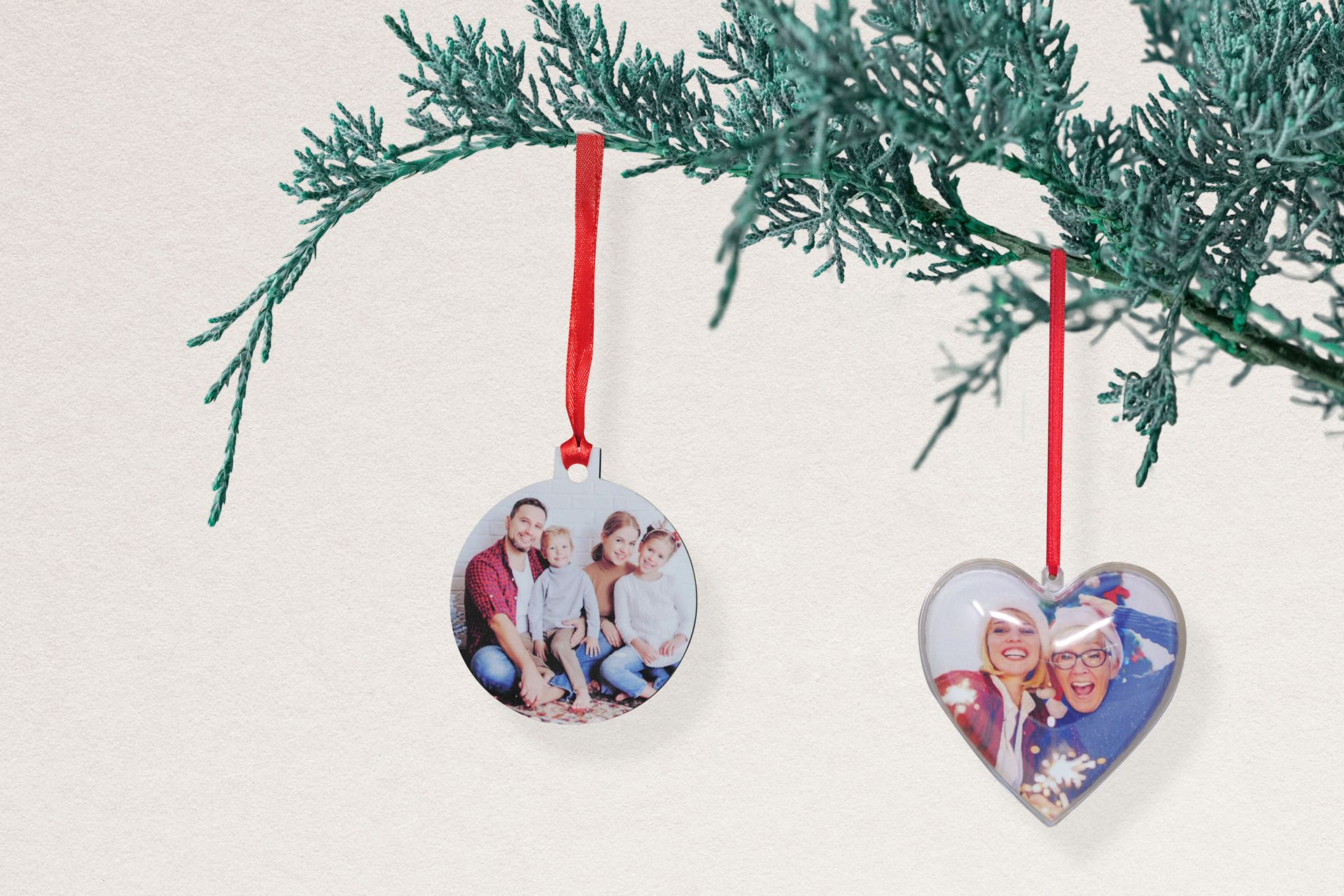 decorazioni natalizie personalizzate con foto