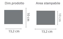 Crea Puzzle Magnetico Rettangolare Grande area di stampa da personalizzare del prodotto