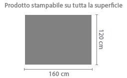 Crea Tappeto Giochi in Feltro area di stampa da personalizzare del prodotto
