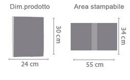 Album Fotografici 24x30 area di stampa da personalizzare del prodotto