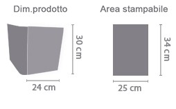 Album retro in pelle area di stampa da personalizzare del prodotto