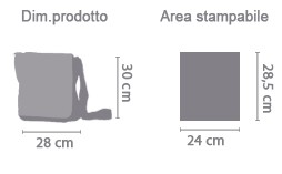 borsa destiny area di stampa da personalizzare del prodotto