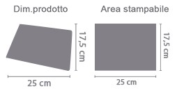 Puzzle in legno 25x17 area di stampa da personalizzare del prodotto