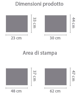 Scaldacollo in Pile area di stampa da personalizzare del prodotto