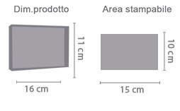 Mare Cornici Foto area di stampa da personalizzare del prodotto