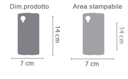 Cover Nexus 5 stampa 3D area di stampa da personalizzare del prodotto