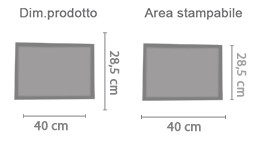 A3 con Cornice Puzzle Legno area di stampa da personalizzare del prodotto