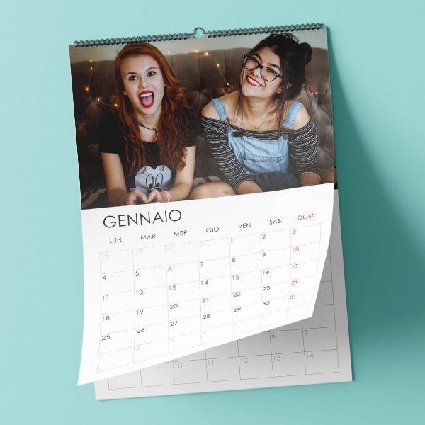 calendario mensile personalizzato