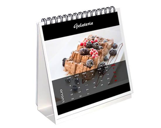 calendario da tavolo personalizzato