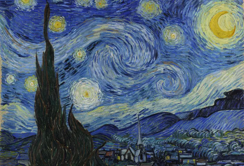 Notte stellata   Vincent Van Gogh - Immagine prodotto