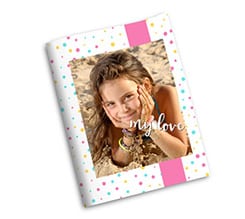 Quaderno Scuola My love con pois