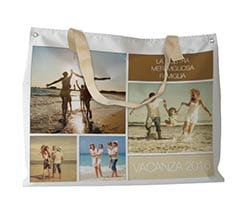 Borsa mare Simple collage