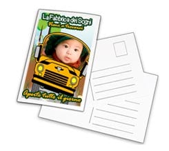 School Bus - Cartoline