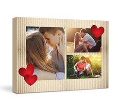 Foto Collage Love Hearts