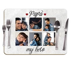 Tovaglietta in sughero My hero