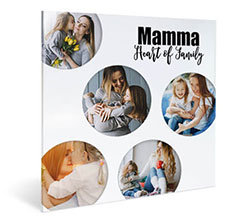 Stampa su plexiglass Heart of Family