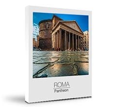 Stampa tela canvas Effetto cornice