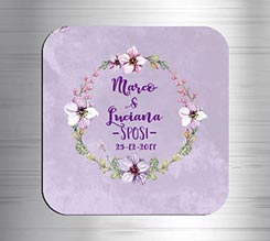 Calamita quadrata in masonite Provenza