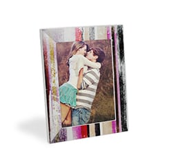 Cornice personalizzata con righe colorate