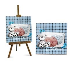 Mattonella classica Orsetto celeste