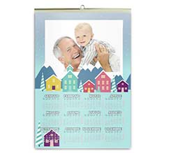 Calendario A4 Casette natalizie