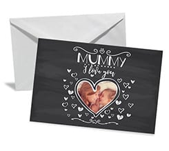 Bigliettino Auguri Mummy