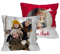 Cuscino con foto personalizzata in raso
