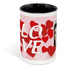 Portapenne in ceramica Storm of hearts