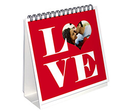 Calendario da tavolo Big love