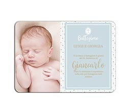 Calamita Rettangolare 8,8x6,3 Baptism him