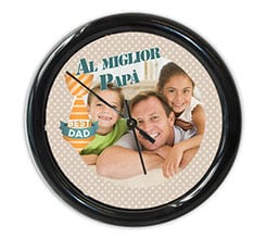Orologio da muro rotondo Best dad
