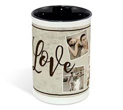 Portapenne in ceramica Crazy collage