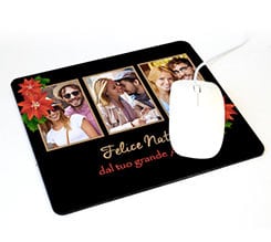 Tappetino mouse Black Christmas