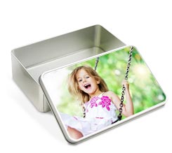 Scatola di latta grande