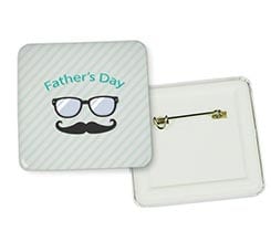 Spilla Quadrata Father's Day