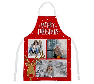Grembiule personalizzato Renna di Natale