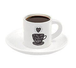 Tazzina espresso Love and coffee