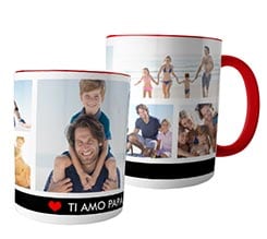 Tazza panoramica Ti amo papà