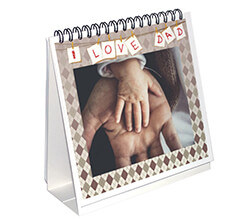 Calendario da tavolo I love Dad