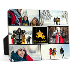 Cornice natalizia 25x20 Stars collage