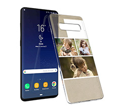 Cover trasparente Galaxy S10 Plus Grunge