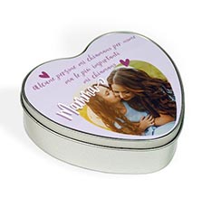 Scatola di Latta Cuore Love mummy