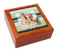 Portagioie in legno Romantic bands